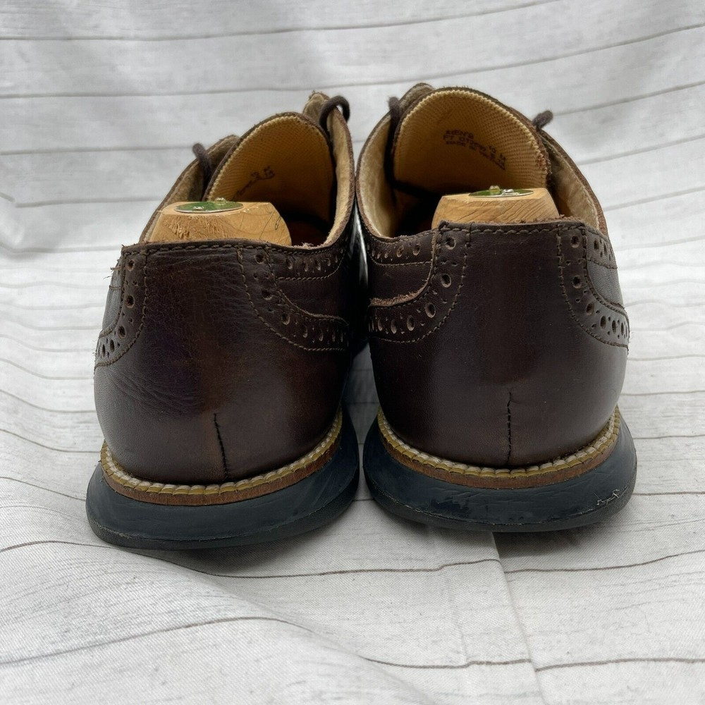 Cole Haan Brown Classic Leather Oxfords - Picture 9 of 11